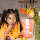 Happy Way Peach Flavour Happy Gummies Mix 210g lifestyle image