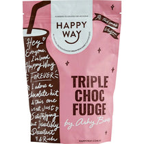 Happy Way Protein Powder Happy Way Ashy Bines VEGAN Protein Powder Triple Choc Fudge 500g