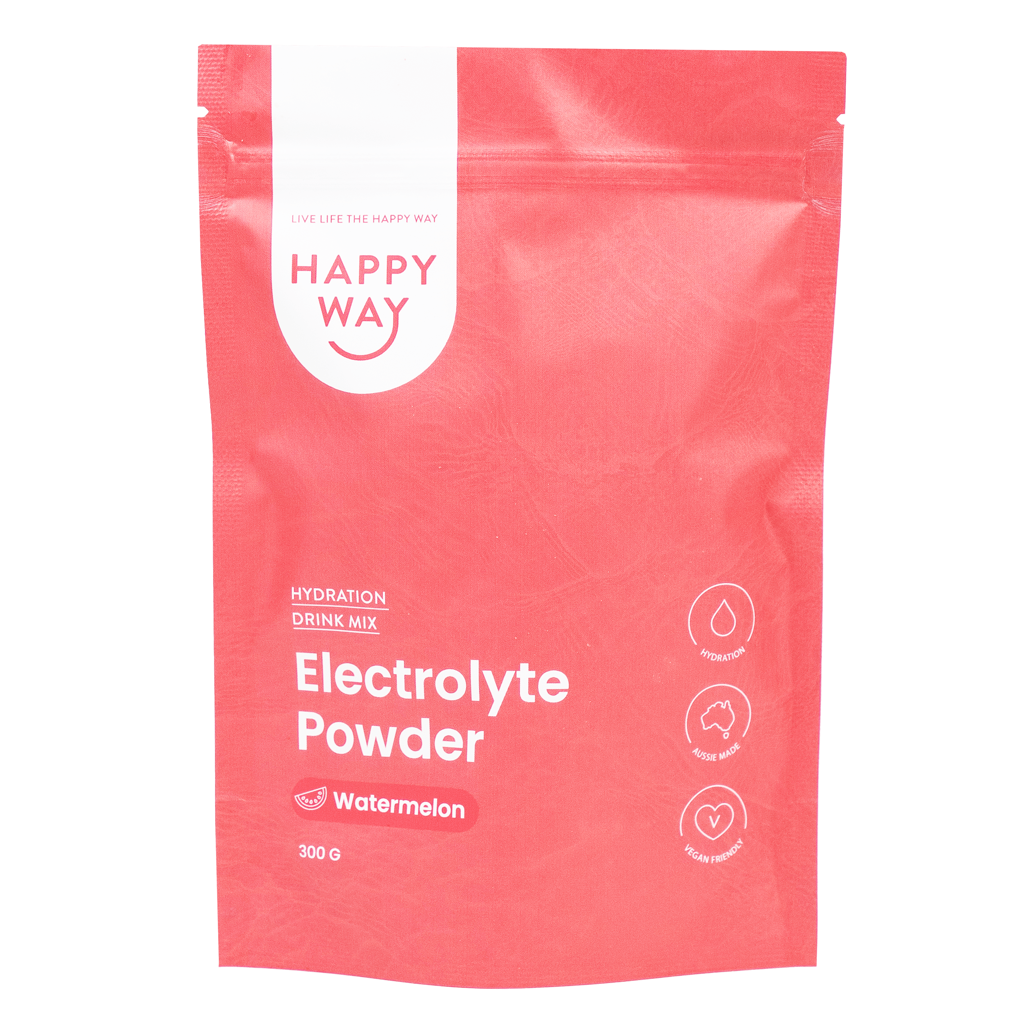 Happy Way Protein Powder Happy Way Electrolyte Powder Watermelon 300g