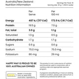 Happy Way Protein Powder Happy Way Vegan Protein Powder Double Choc Chip 500g