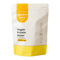 Happy Way Protein Powder Happy Way Vegan Protein Water Tropical Crush 420g