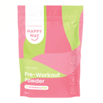 Happy Way Supplements Happy Way Pre-Workout Powder Strawberry Kiwi 250g