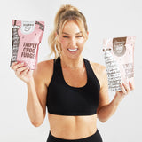 Happy Way Ashy Bines Triple Choc Fudge Whey Protein Powder 500g lifestyle image