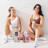 Happy Way Ashy Bines Triple Choc Fudge Whey Protein Powder 500g lifestyle image