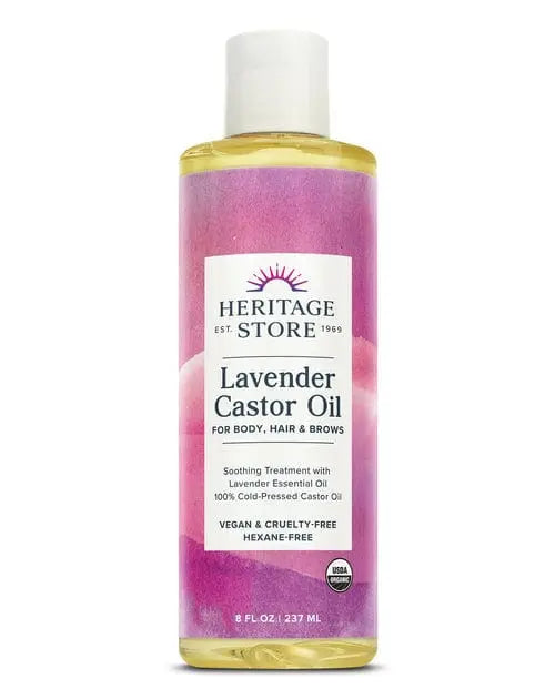 Heritage Store Oil Heritage Store Lavender Castor Oil 237ml