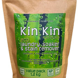 Kin Kin Naturals Laundry Soaker & Stain Remover Lime & Eucalypt 1.2kg — exact barcode 9370510501504 front image