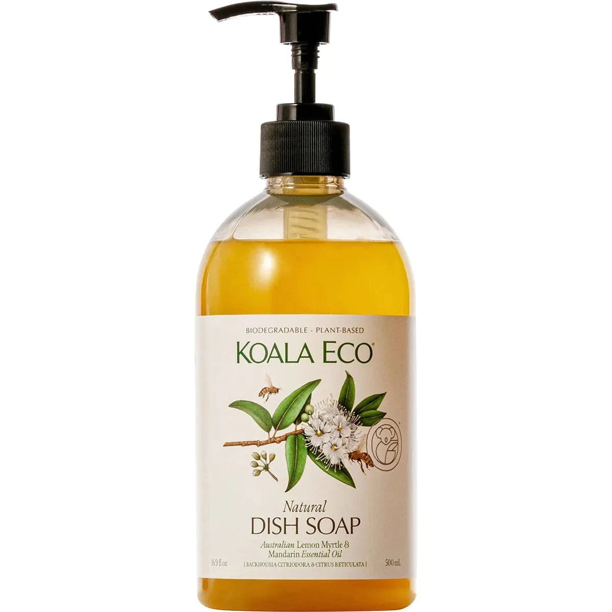Koala Eco Household Cleaning Supplies Koala Eco Dish Soap Lemon Myrtle & Mandarin 500ml