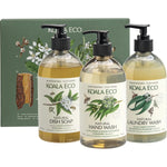 Koala Eco Household Cleaning Supplies Koala Eco Gift Pack - Hand Wash, Laundry Wash & Dish Soap 3pk