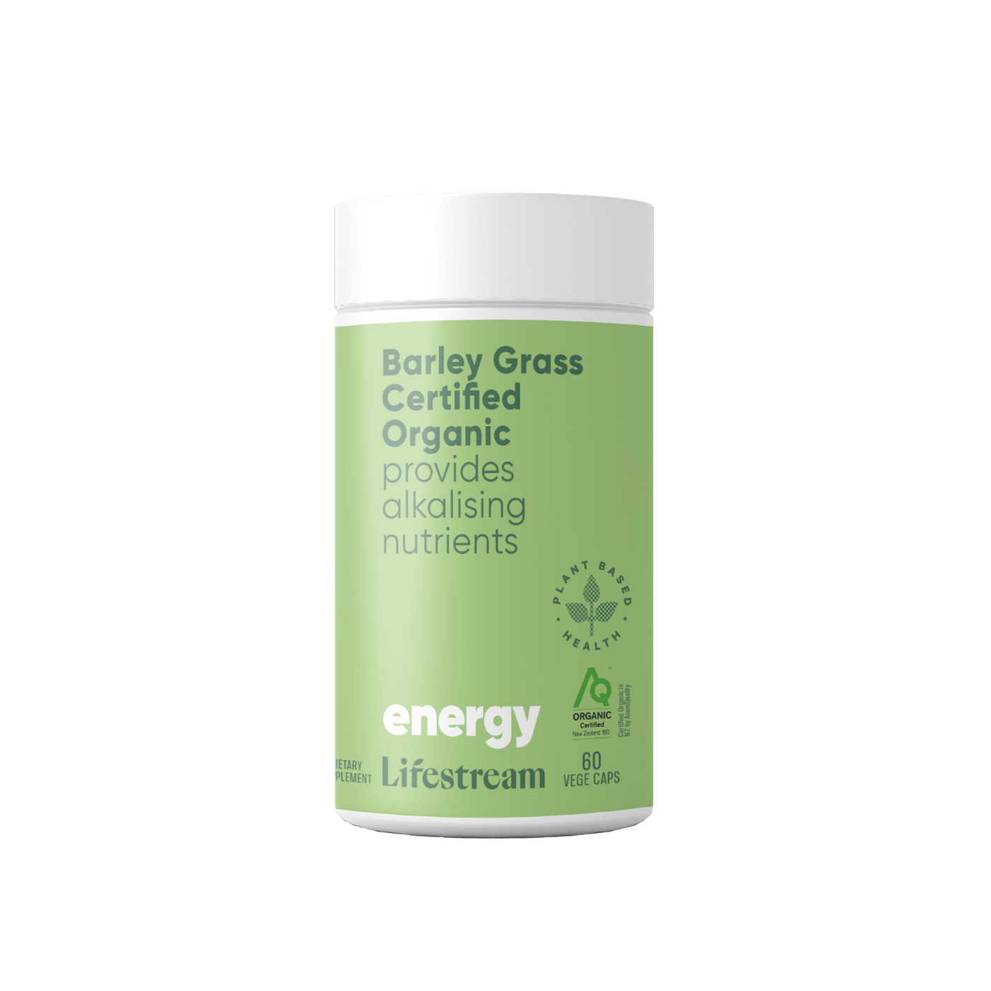 Lifestream Vitamins 120vc Lifestream Barley Grass Certified Organic Capsules
