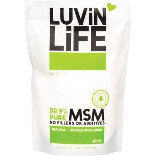 (CLEARANCE!) Luvin’ Life MSM Methyl Sulphonyl Methane 400g