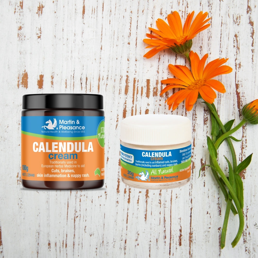 Martin & Pleasance Calendula Herbal Cream Jar 100g