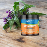 Martin & Pleasance Comfrey Cream 100g with comfrey plant