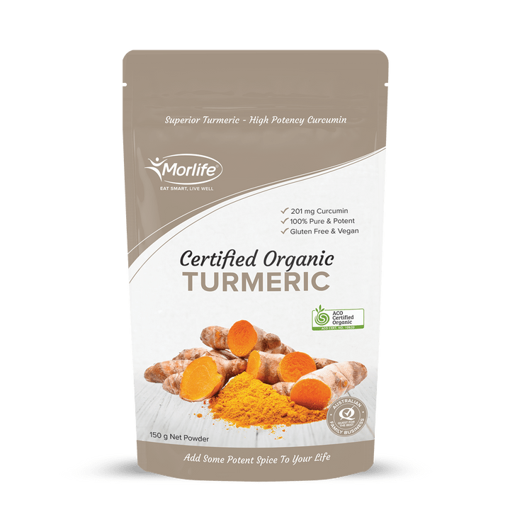 Morlife Vitamins & Supplements Morlife Organic Turmeric 150g