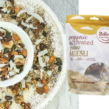 2DIE4 activated organic muesli serving lifestyle