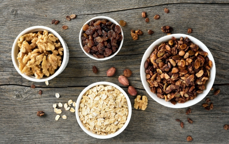 2DIE4 activated organic muesli lifestyle