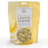 Naked Chocolate Co Snack Foods Naked Chocolate Co Lemon Almond White Chocolate 100g
