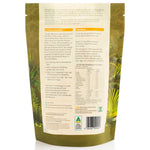 Natural Evolution Green Banana Baking Flour 454g — official back panel