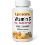 Natural Factors Liposomal Vitamin C 180 Softgel Capsules official image