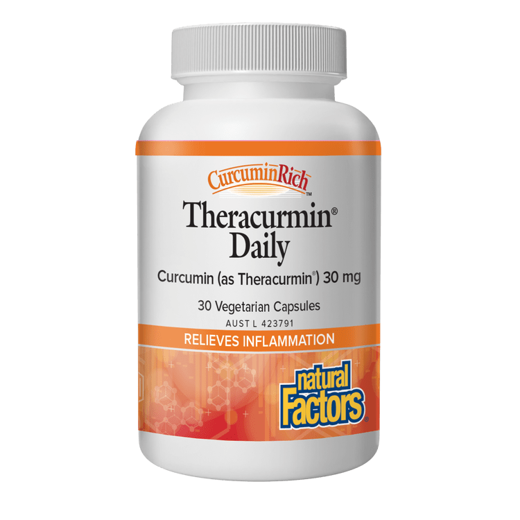 Natural Factors turmeric capsule 30vc Natural Factors Theracurmin Daily