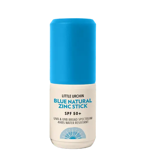Little Urchin Blue Natural Coloured Zinc Stick SPF 50+ 14g