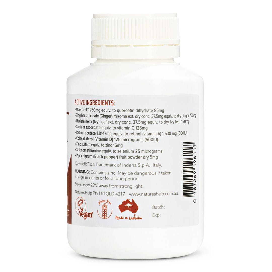 Nature's Help Vitamins & Supplements Nature's Help Viraguard Immune Support with Quercetin 60 Capsules