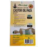 Nature's Shield Essential Oil Nature's Shield Organic Cotton Castor Oil Pack Waist Wrap (50cm x 22cm) + Neck Wrap (53cm x 9cm)