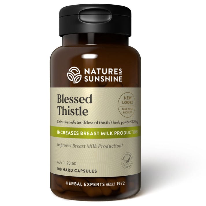 Nature's Sunshine Vitamins & Supplements Nature's Sunshine Blessed Thistle 300mg 100c