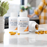 Nature's Help Organic Turmeric With Black Pepper & Ginger 120 Capsules
