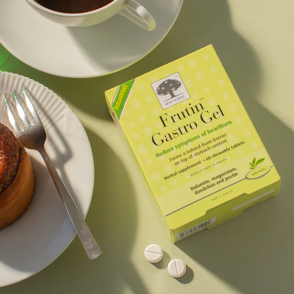 New Nordic Frutin Gastro Gel 60 Tablets