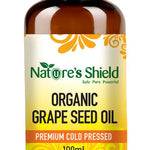 Nature's Shield Organic Grape Seed Oil 100mL