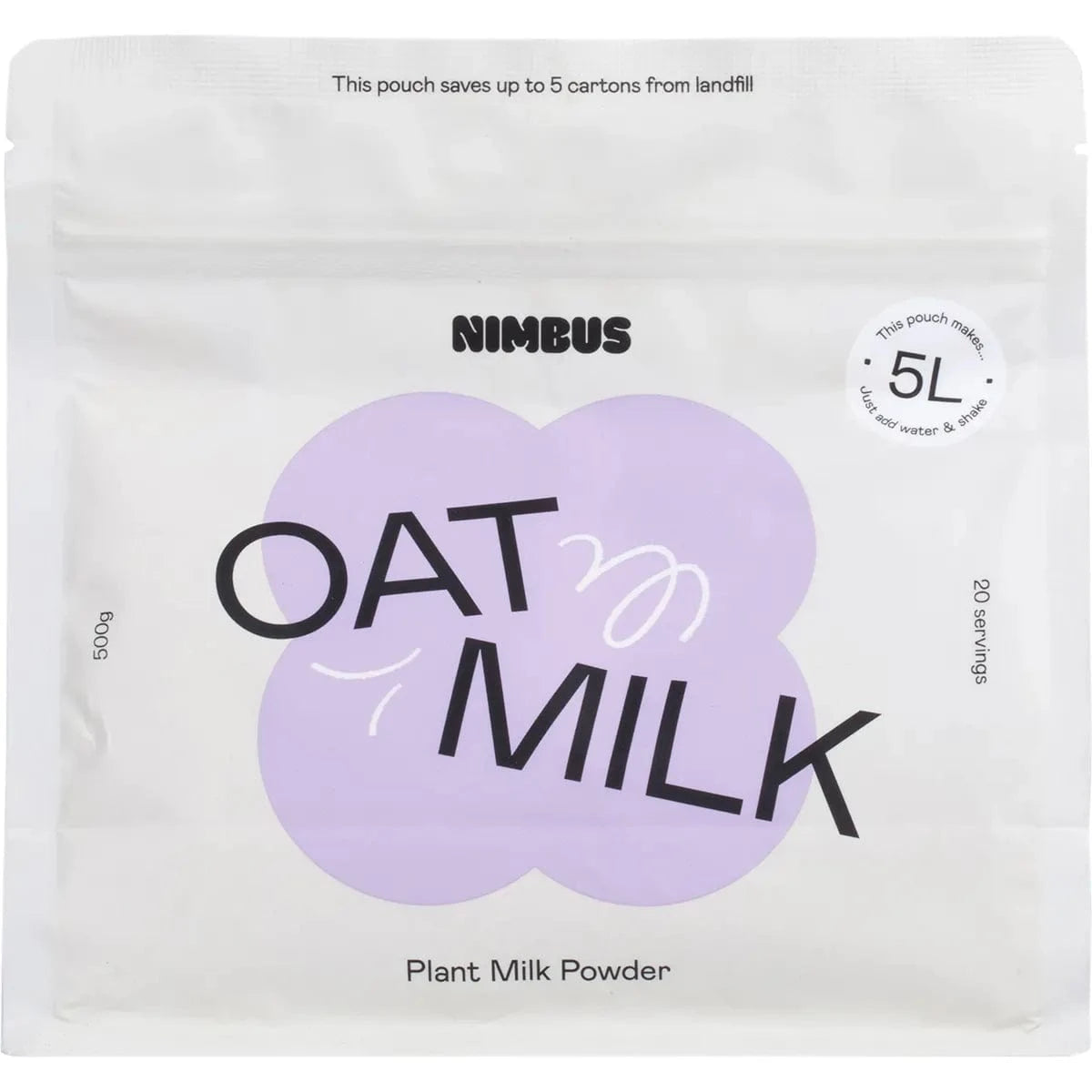 Nimbus Oat Milk 500g Nimbus Oat Milk Plant Powder