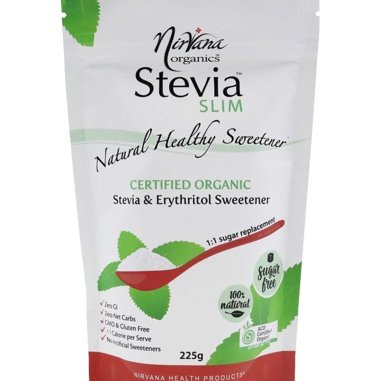 Nirvana Monk Fruit Sweetener 225g Nirvana Stevia & Erythritol Sweetener Stevia Slim Spoonable