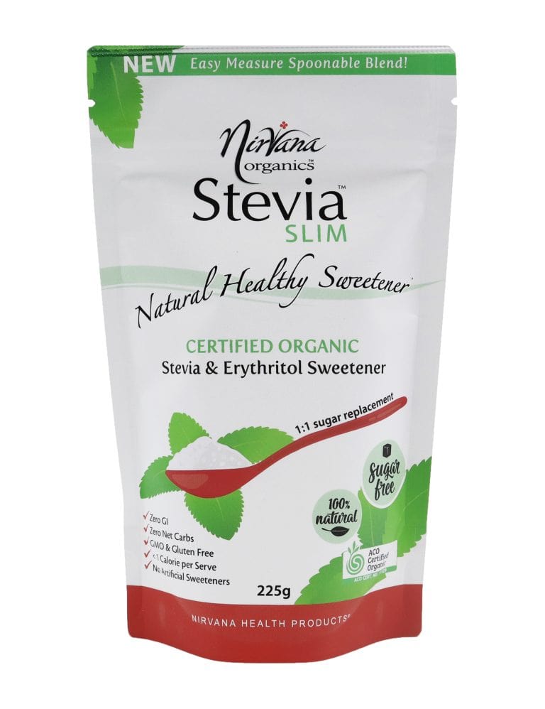 Nirvana Monk Fruit Sweetener 225g Nirvana Stevia & Erythritol Sweetener Stevia Slim Spoonable