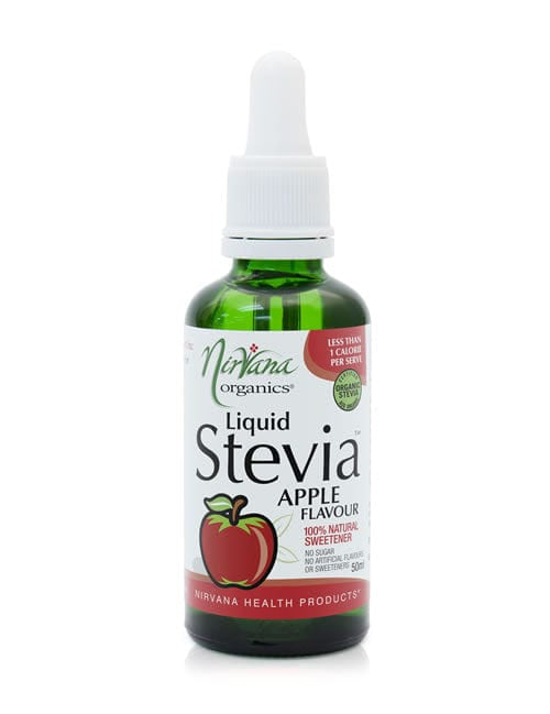 Nirvana Monk Fruit Sweetener Nirvana Liquid Stevia Apple 50ml