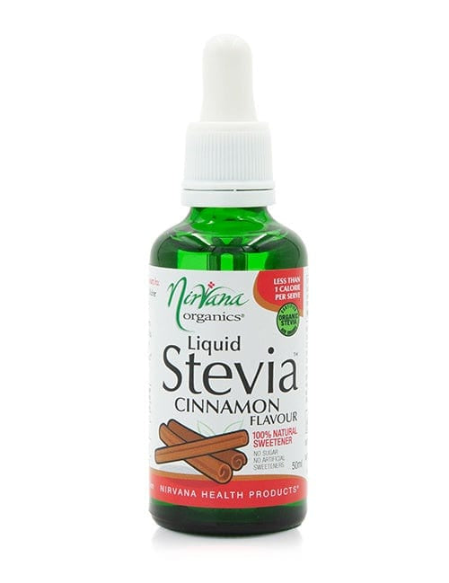 Nirvana Monk Fruit Sweetener Nirvana Liquid Stevia Cinnamon 50ml