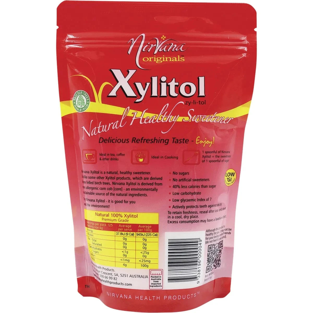 Nirvana Monk Fruit Sweetener Nirvana Xylitol