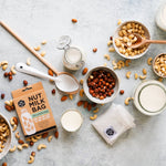 Ever Eco Nut Milk Bag styled flatlay lifestyle image