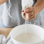 Ever Eco Nut Milk Bag in-use lifestyle image
