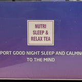 Nutri-Leaf Sleep & Relax Herbal Tea 15pk side panel