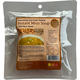 Nutritionists Choice Organic Instant Miso Soup 4x18g — packaging, directions and nutrition panel