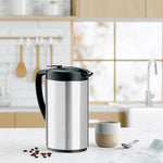 Oggi Oval Stainless Steel Carafe 1L kitchen lifestyle image