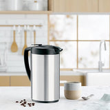 Oggi Oval Stainless Steel Carafe 1L kitchen lifestyle image