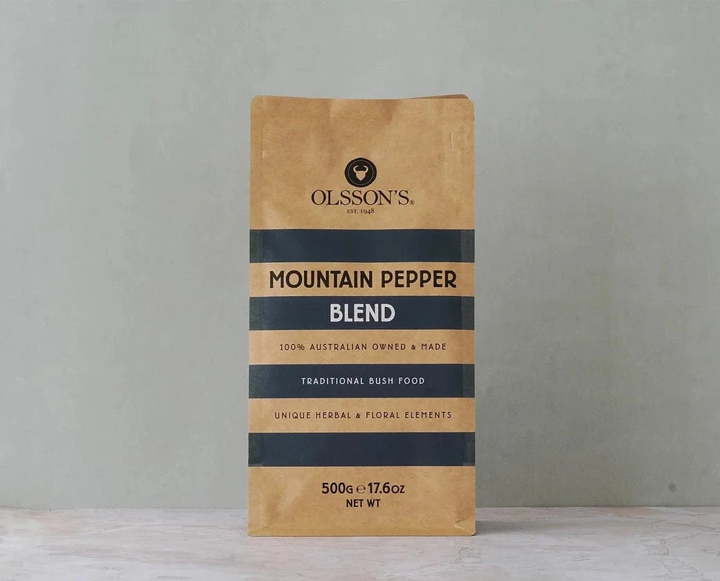 Olsson's Seasonings & Spices Olsson's Mountain Pepper Blend Kraft bag 500g