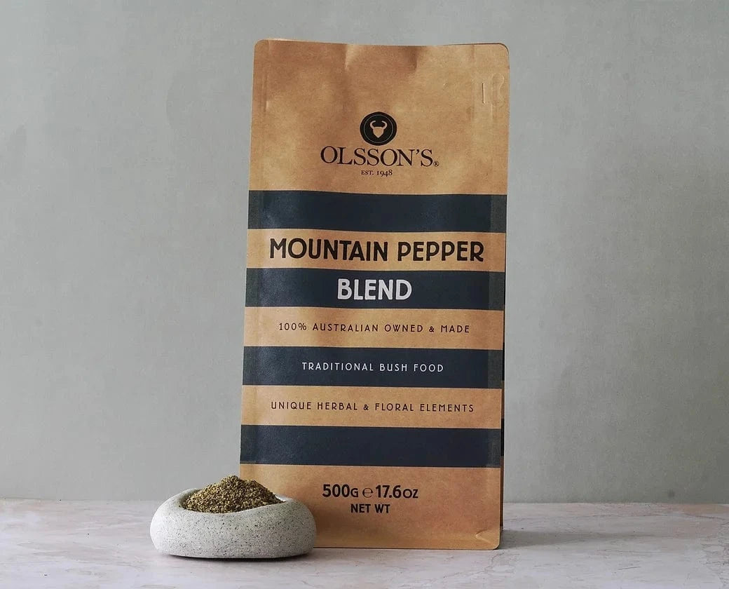 Olsson's Seasonings & Spices Olsson's Mountain Pepper Blend Kraft bag 500g