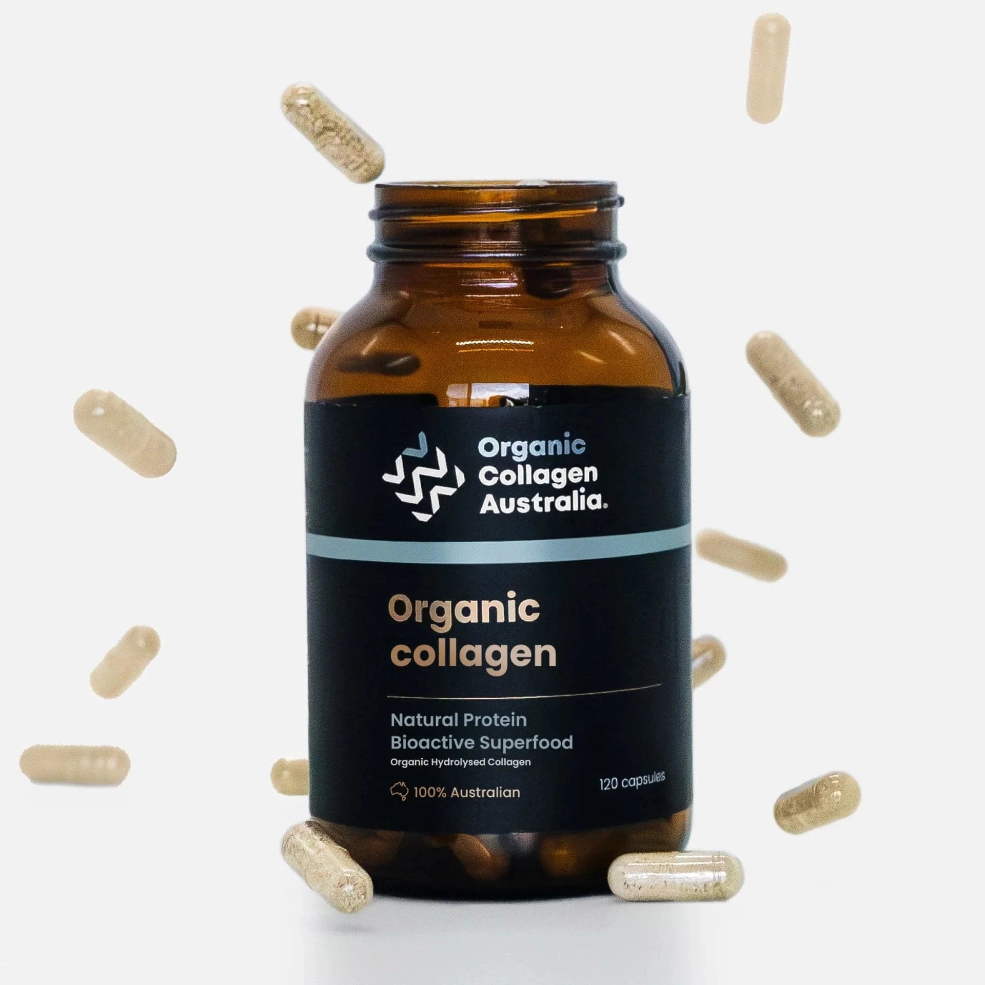 Organic Collagen Australia Vitamins & Supplements Organic Collagen Australia Organic Collagen 120 capsules