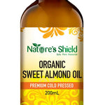 Nature's Shield Organic Sweet Almond Oil 200mL