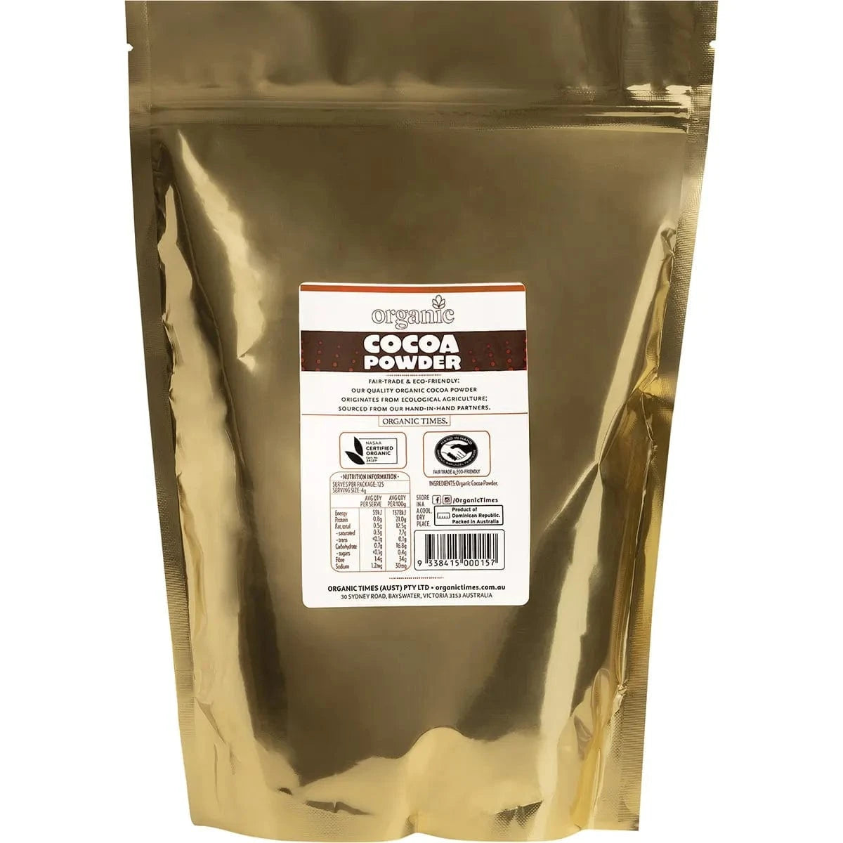 Organic Times Baking Mixes Organic Times Cocoa Powder