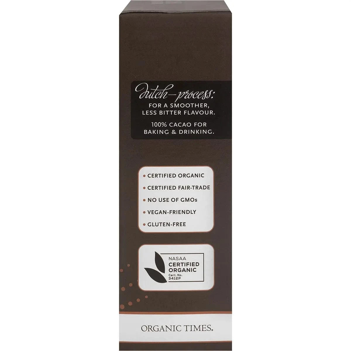 Organic Times Baking Mixes Organic Times Cocoa Powder