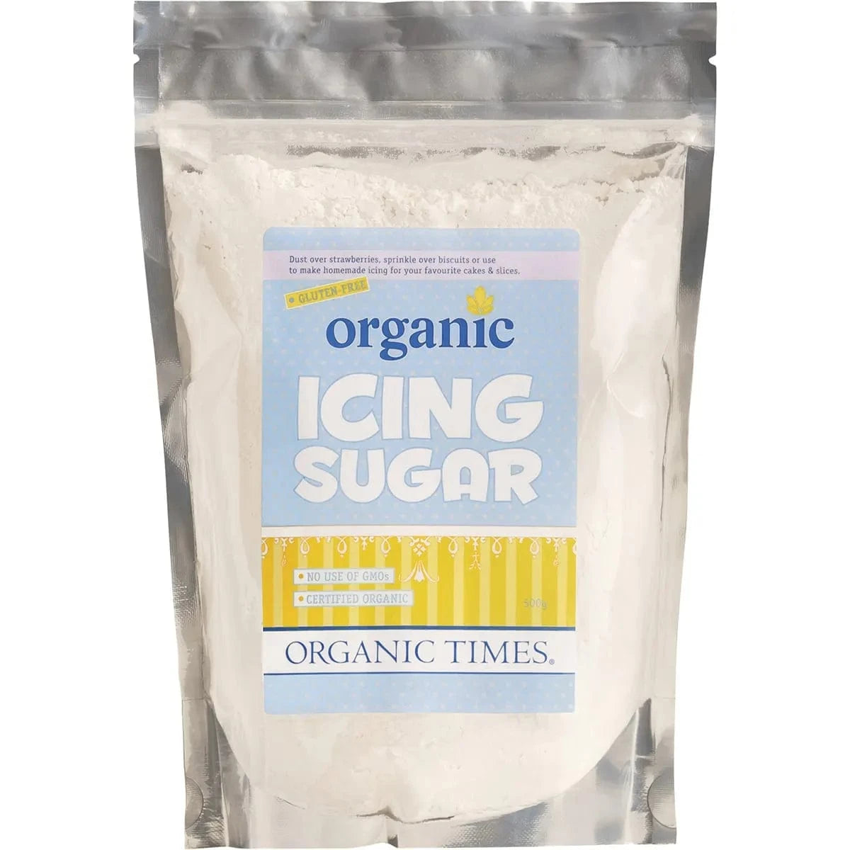 Organic Times Baking Mixes Organic Times Icing Sugar 500g
