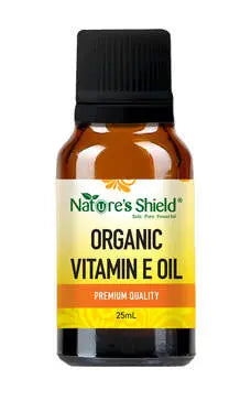 Nature's Shield Organic Vitamin E Oil 25mL